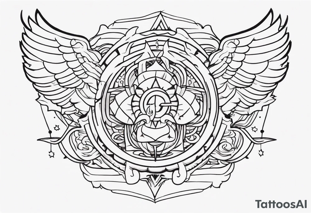 Adaptability, intelligence, wisdom, and strength tattoo idea