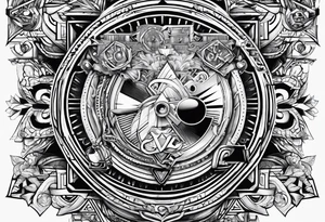 computer parts tattoo idea