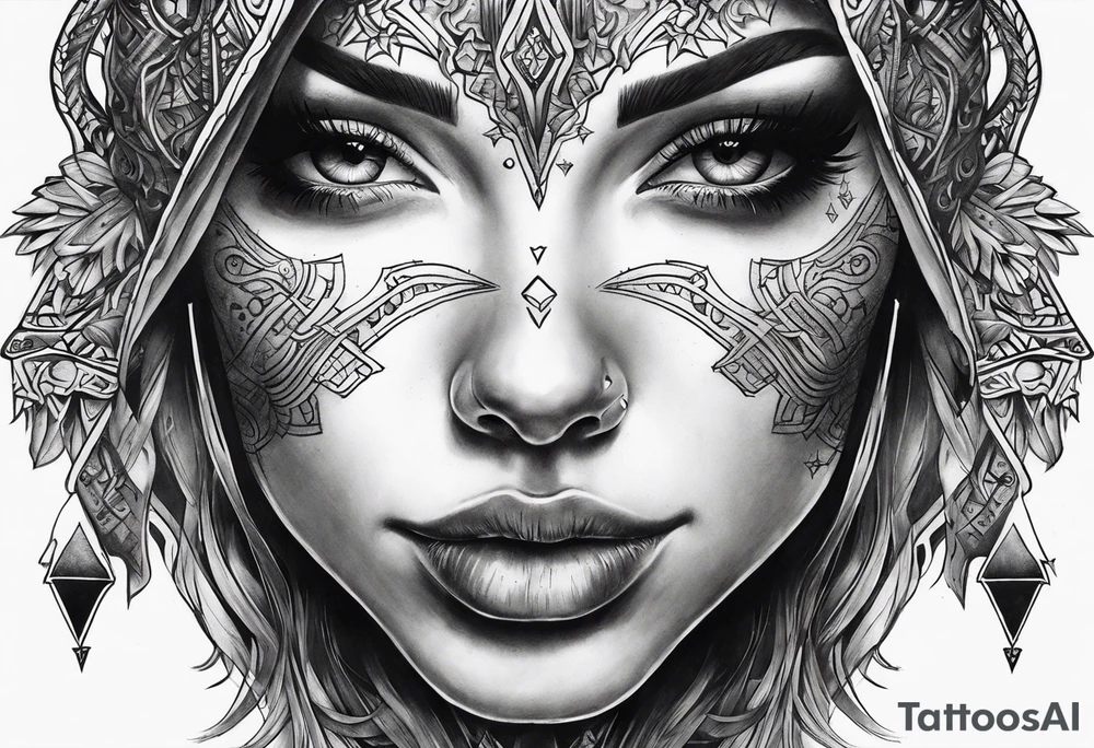 curse mark tattoo idea