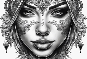 curse mark tattoo idea
