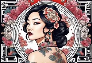 Agatha all along marvel tv show tattoo idea