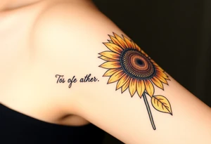 Quotes 
paintbrush
Sunflower tattoo idea