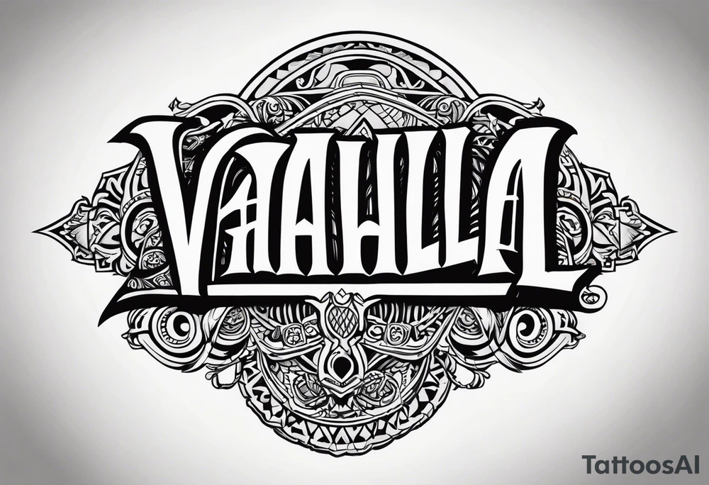 Valhalla tattoo idea