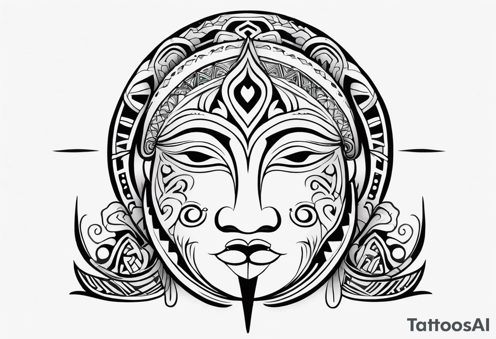 maori minimal neck  tattoo tattoo idea