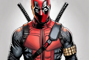 Wade wilson criminal tattoo idea
