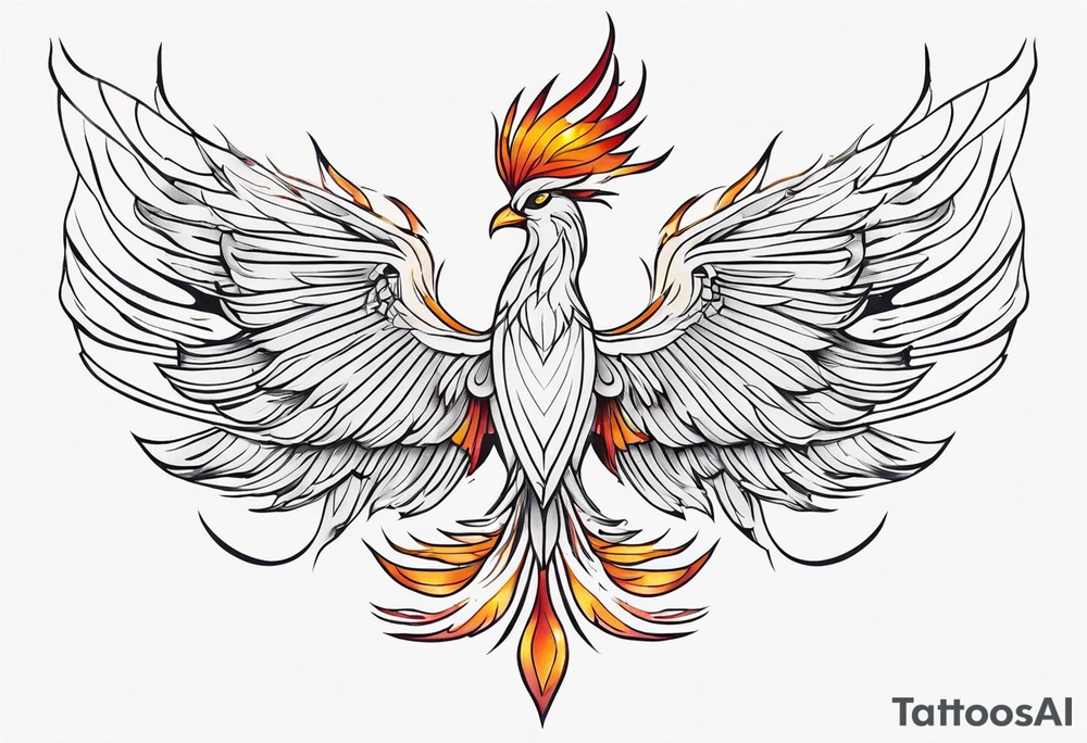 phoenix tattoo idea
