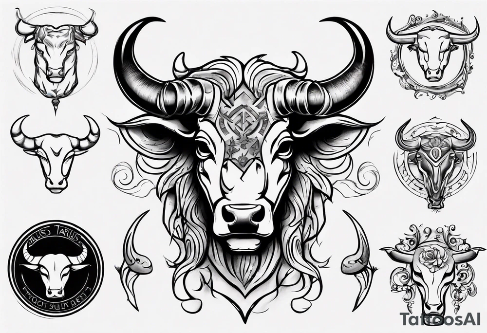 Taurus tattoo idea