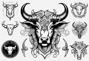 Taurus tattoo idea