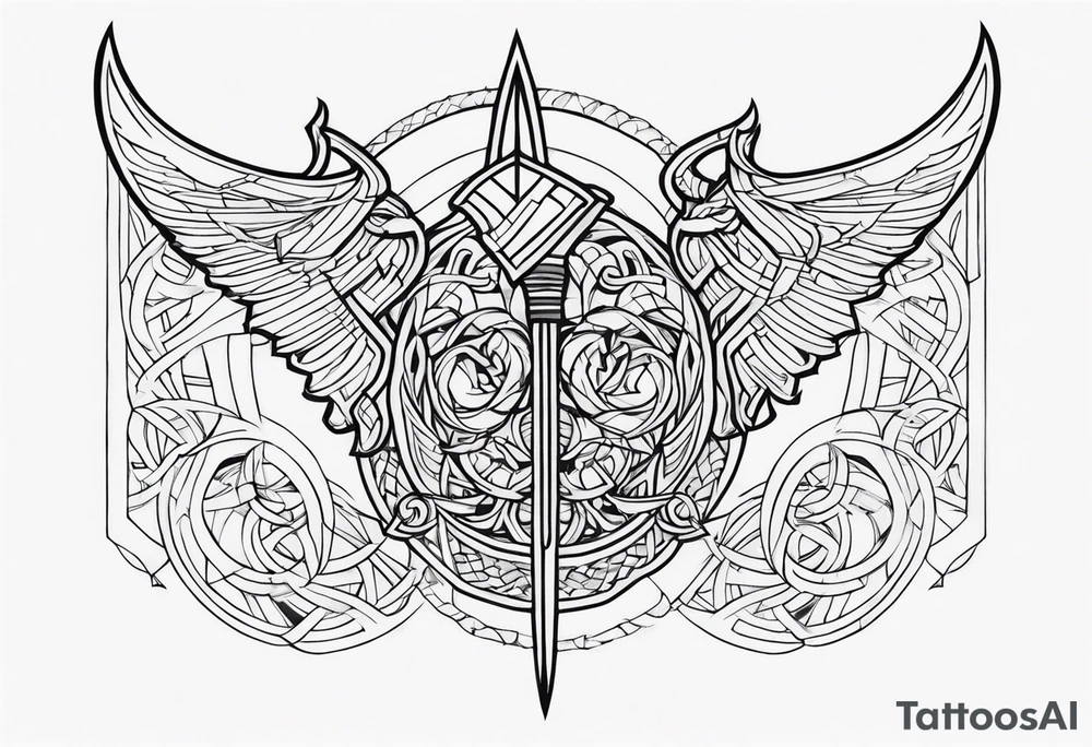 Viking tattoo idea