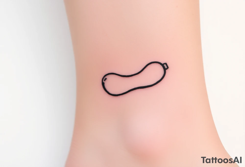 A peanut getting killed tattoo idea