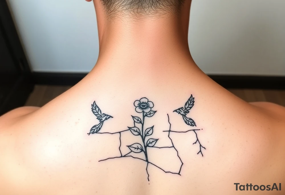 clawfoot bathtub. add a tile floor with a flower growing through the cracks tattoo idea