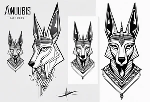 Anubis tattoo idea
