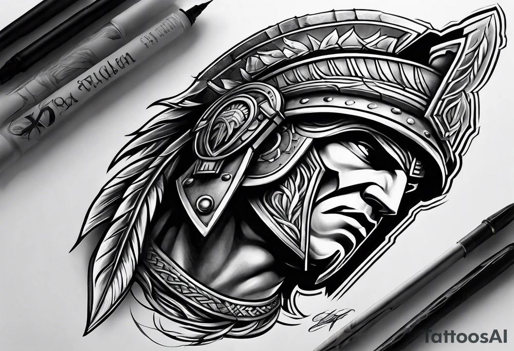 spartan tattoo idea