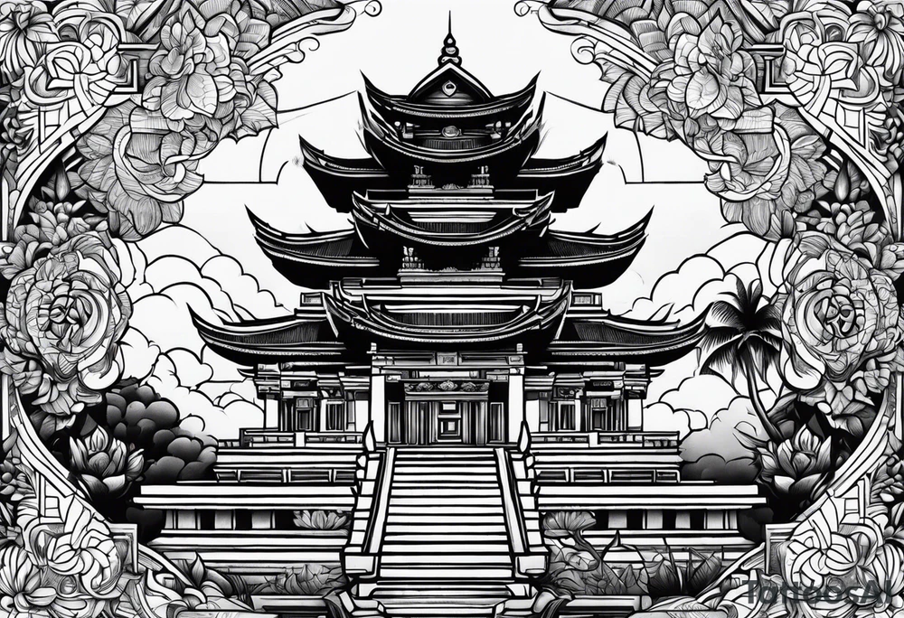Lempuyang temple tattoo idea