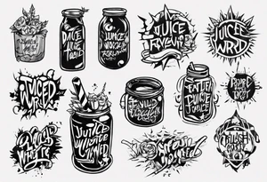Juice wrld lyrics tattoo idea