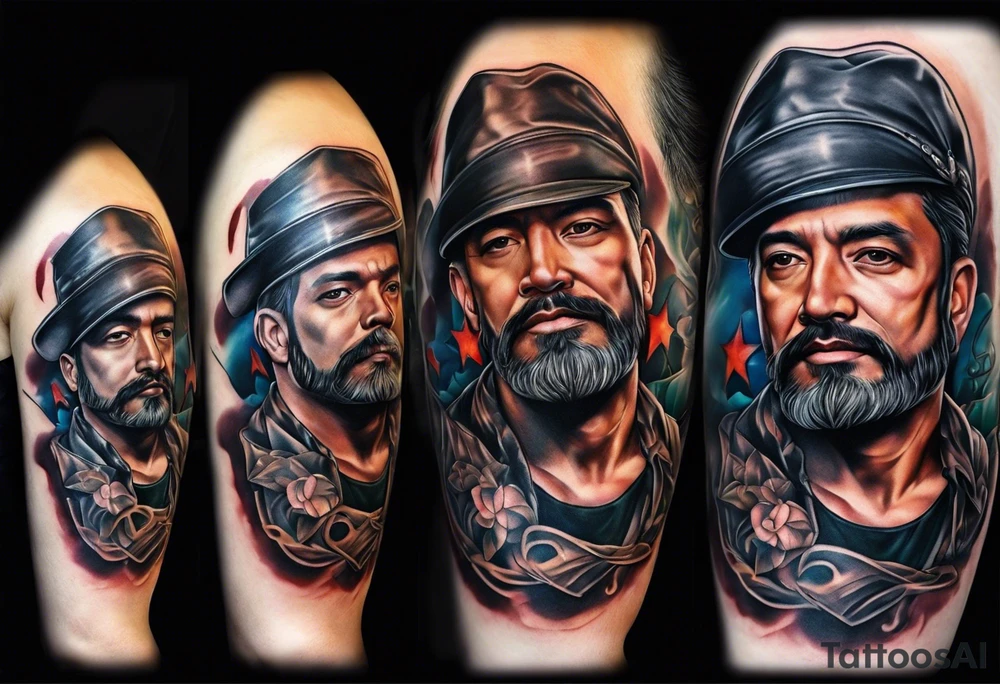father memorial tattoo.. tattoo idea