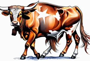 Texas longhorns and A&M aggies tattoo idea