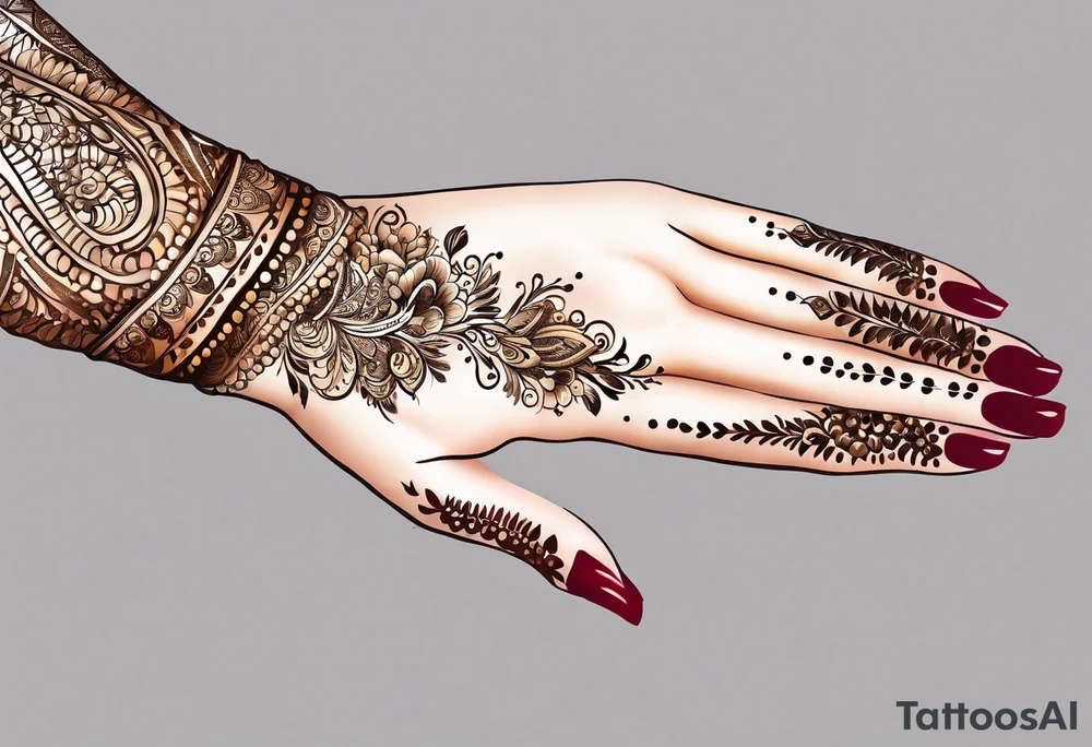 Henna designs tattoo idea
