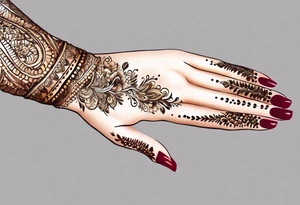 Henna designs tattoo idea