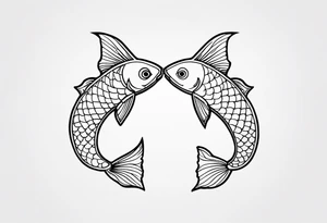 pisces friendship tattoo idea tattoo idea