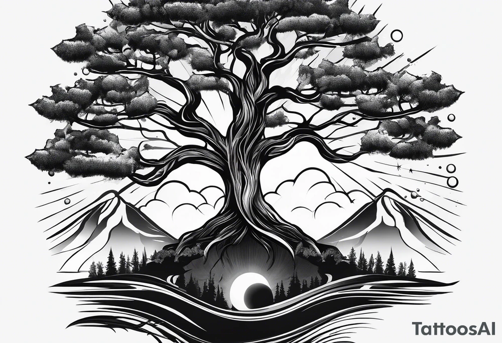 a position tree and a “live your dash” tattoo idea