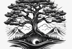 a position tree and a “live your dash” tattoo idea