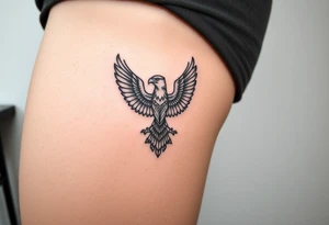 horus is egyptian mythology as a falcon and associated with taurus ruling by venus tattoo idea
