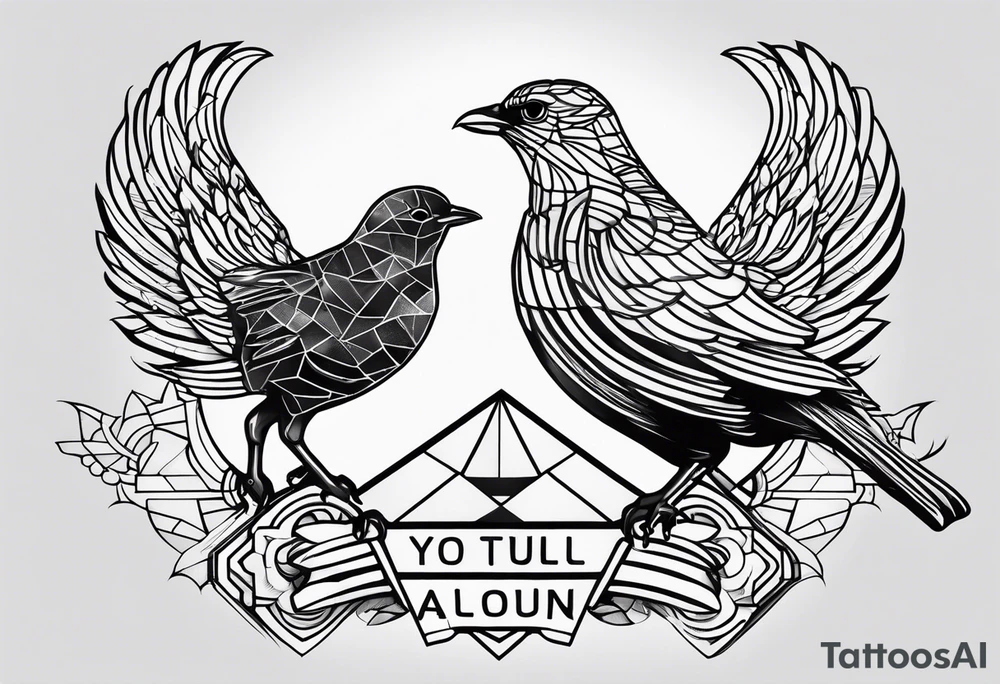 Liverpool youll never walk alone bird tattoo idea