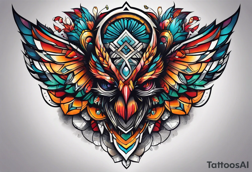 knee tattoo tattoo idea