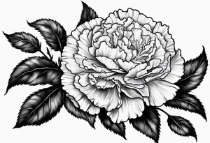 Carnation tattoo idea