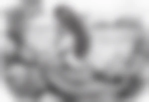mermaid with brown hair, sitting on rock tattoo idea
