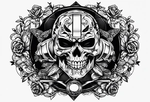 Cage fighter tattoo idea