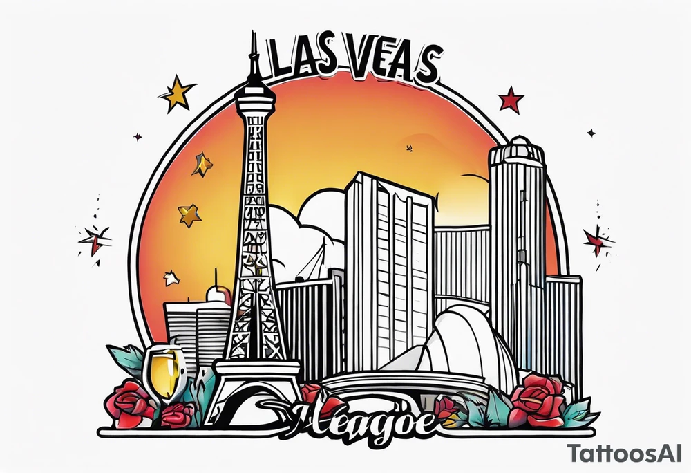 Las vegas tattoo idea