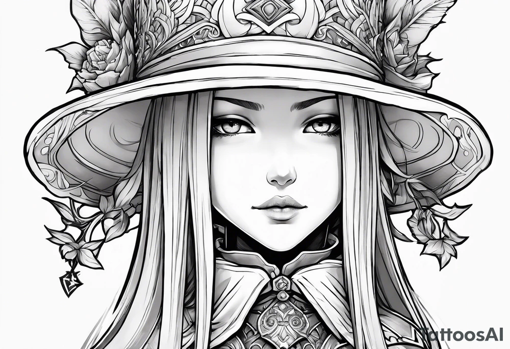 Beatrix from Final Fantasy IX tattoo idea