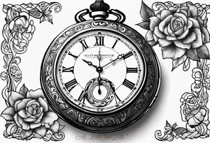 Pocketwatch tattoo idea