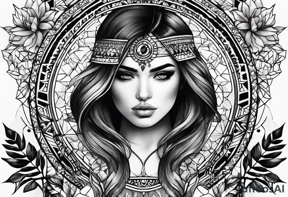 Genera un tatuaje que 
representa la persistencia tattoo idea