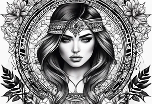 Genera un tatuaje que 
representa la persistencia tattoo idea