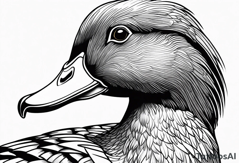 Muscovy Duck tattoo idea