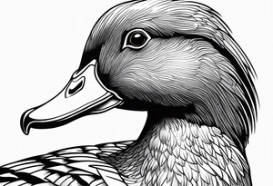 Muscovy Duck tattoo idea