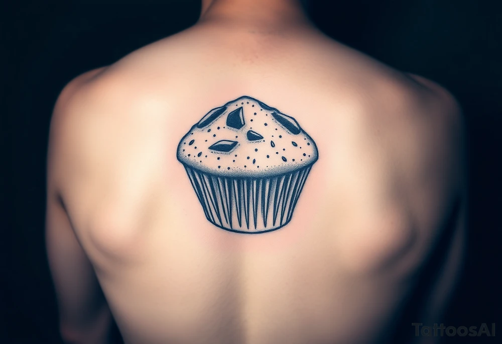 muffin from blue tattoo idea