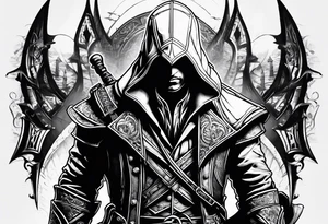 Edward kennway assassins creed tattoo tattoo idea