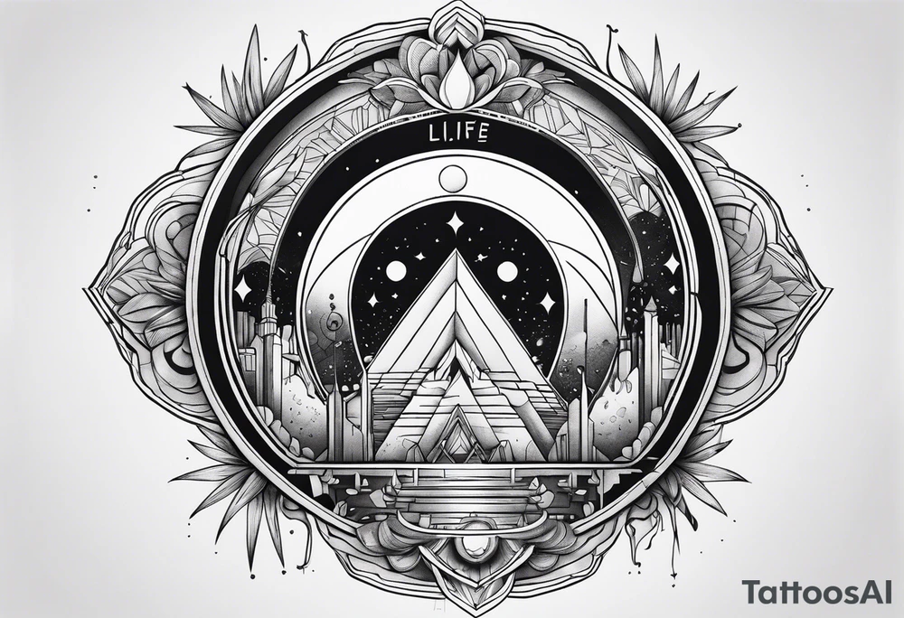 TOMORROWLAND life music tattoo idea
