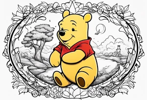 Winnie the Pooh tattoo idea