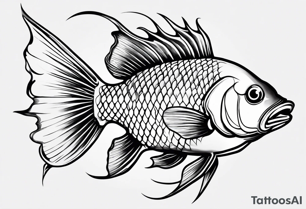 coyfish tattoo idea