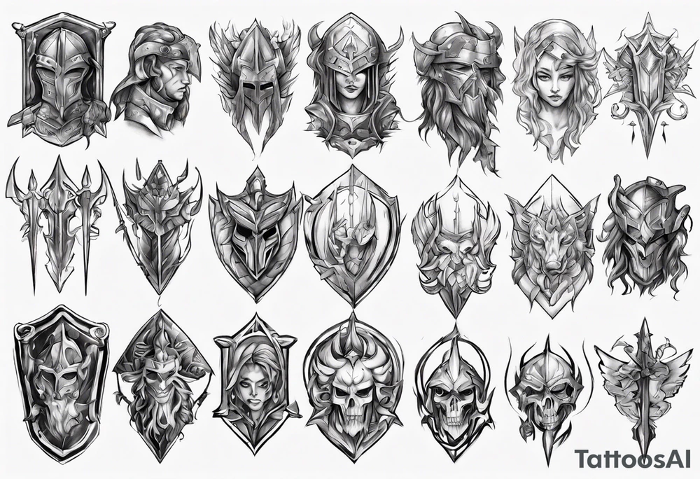 Paladin tattoo idea