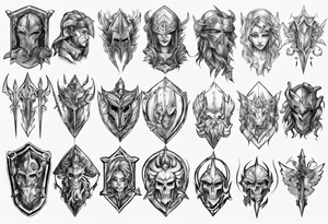 Paladin tattoo idea