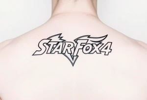 Star Fox 64 logo tattoo idea