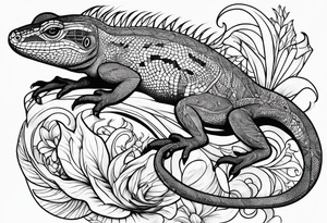 lizards tattoo idea