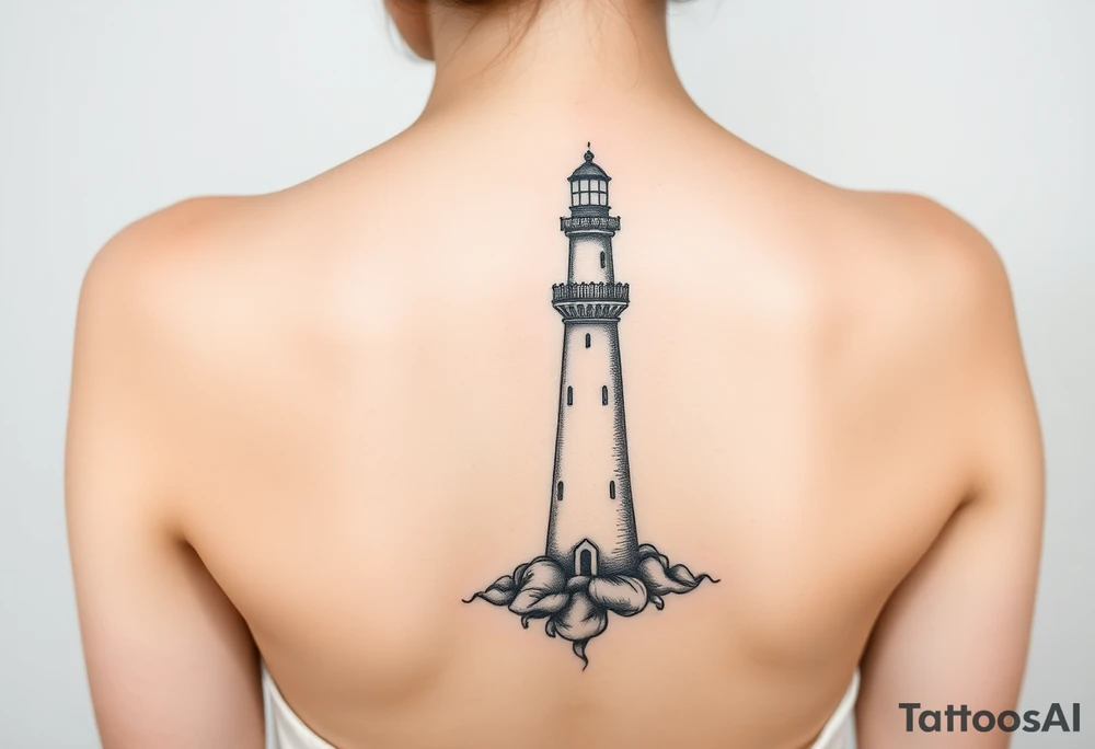 Lighthouse tattoo idea