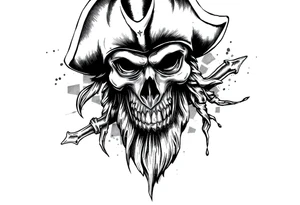 pirate theme tattoo idea